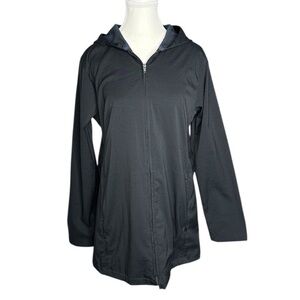 Patagonia Women's Black Winds-Day Jacket Windbreaker Mid-Length‎ Jacket 10/C39